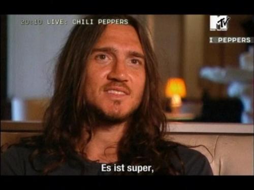 Former Red Hot Chili Peppers guitarist John Frusciante believes he's being